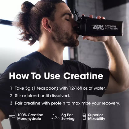 On Micronized Creatine Powder 300 Gramos 60 Servicios