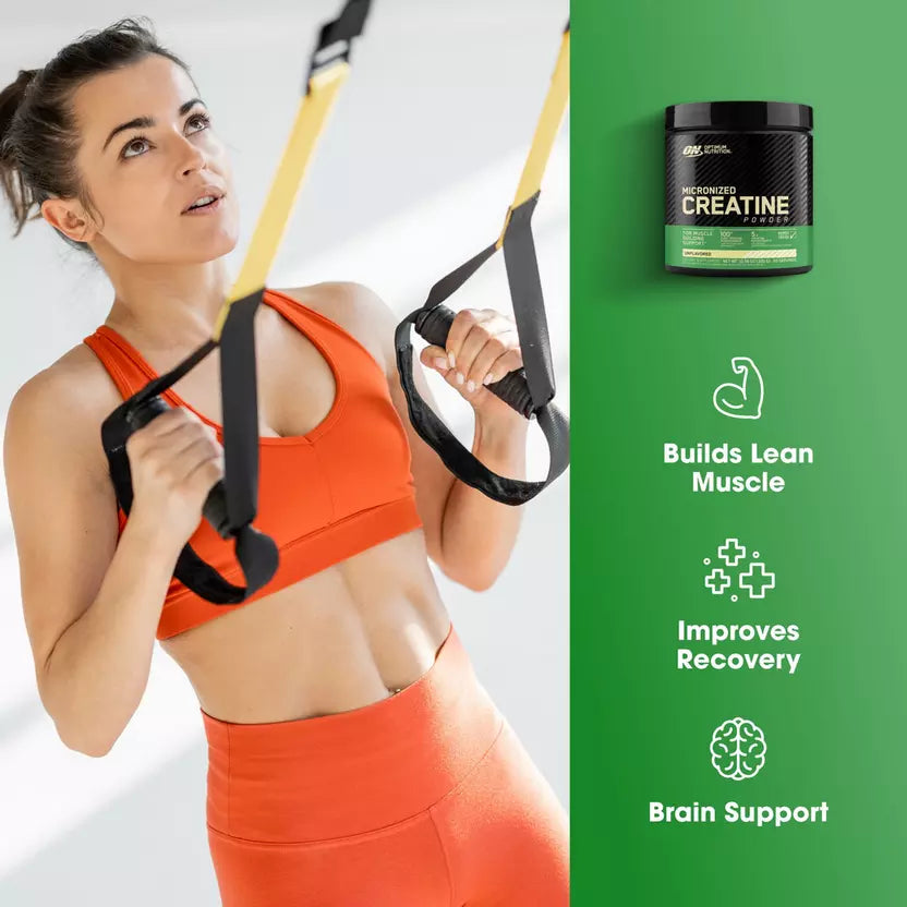 On Micronized Creatine Powder 300 Gramos 60 Servicios