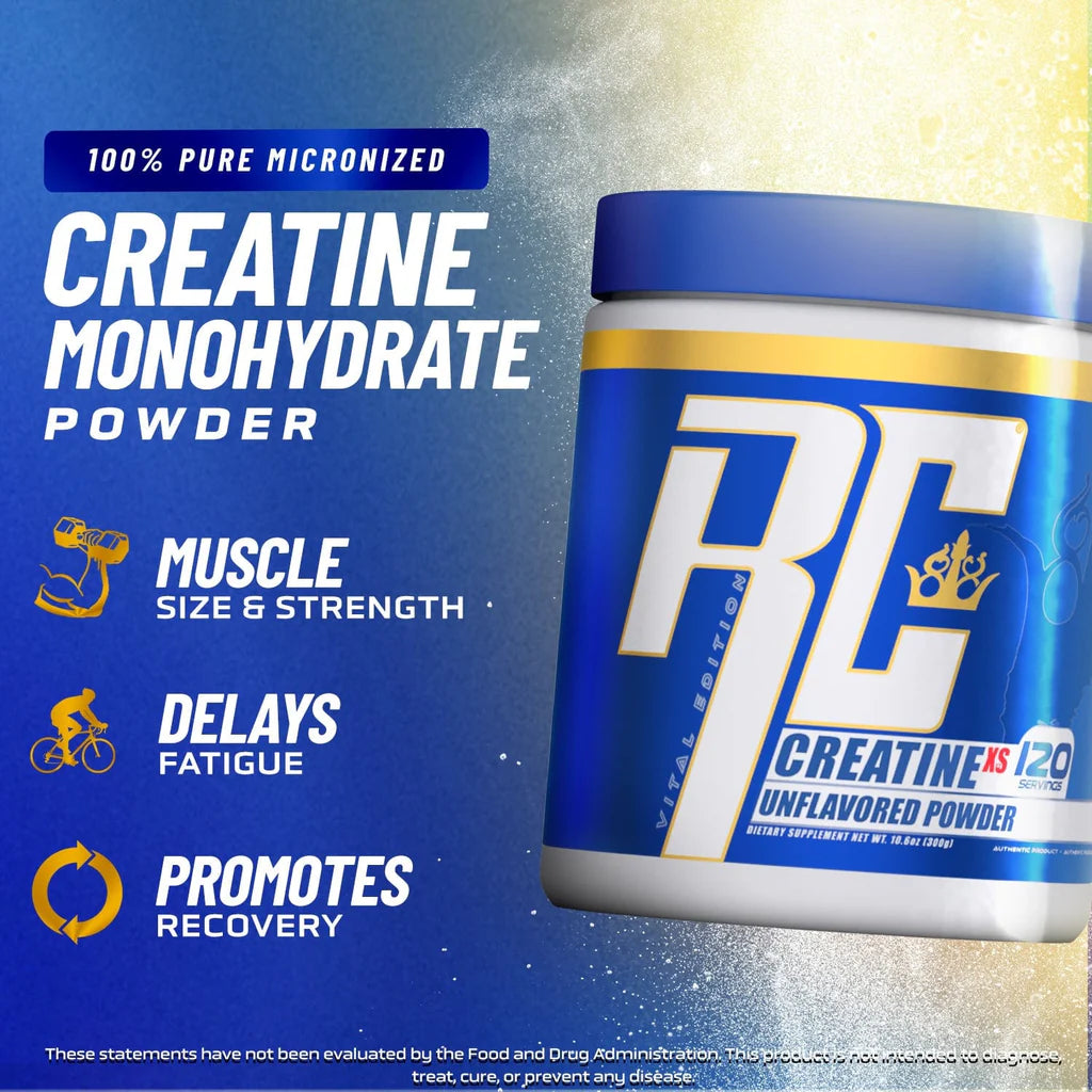 Ronnie Coleman Creatine Xs 1 Kg 400 Servicios