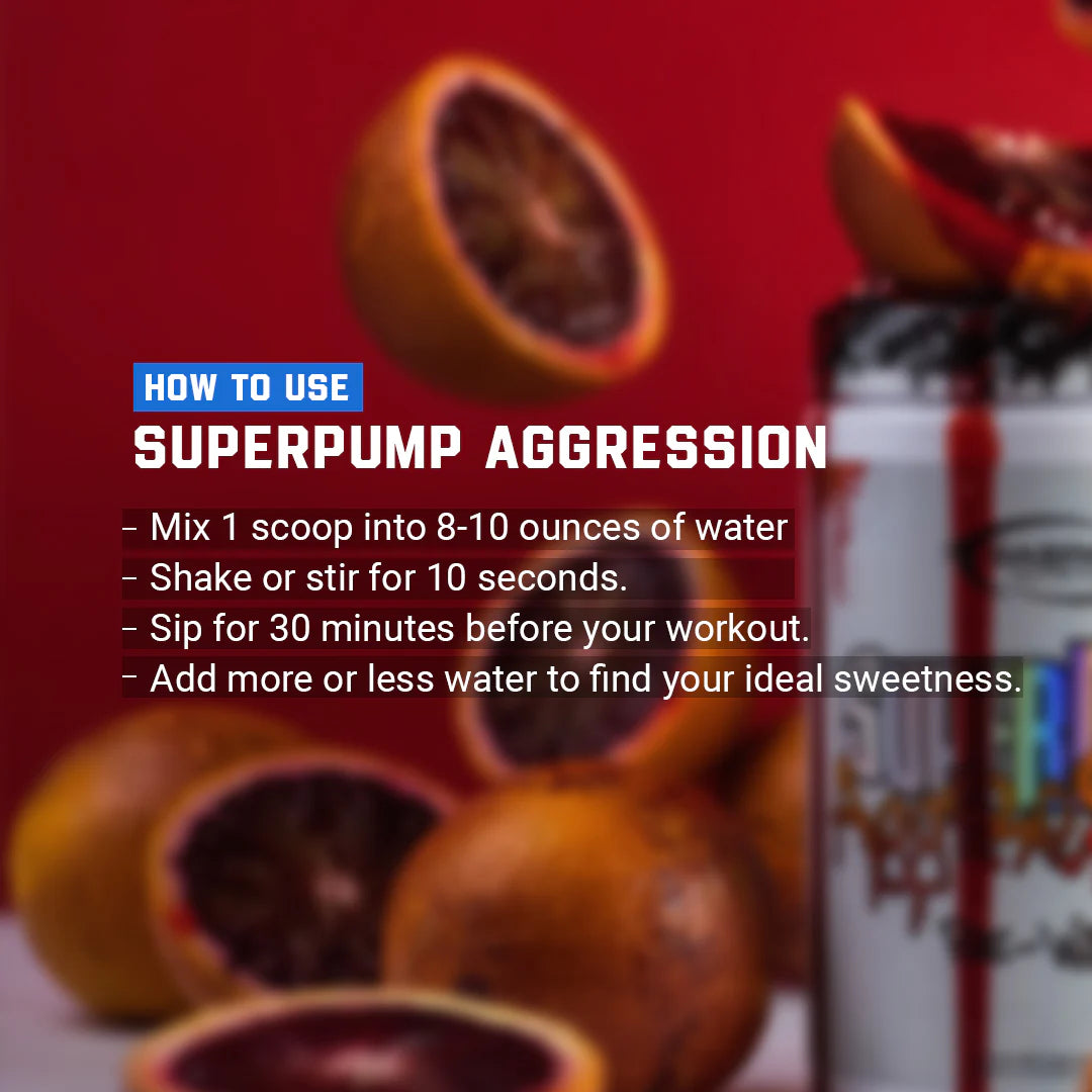 Gaspari Nutrition Super Pump Agression 40/20 Servicios