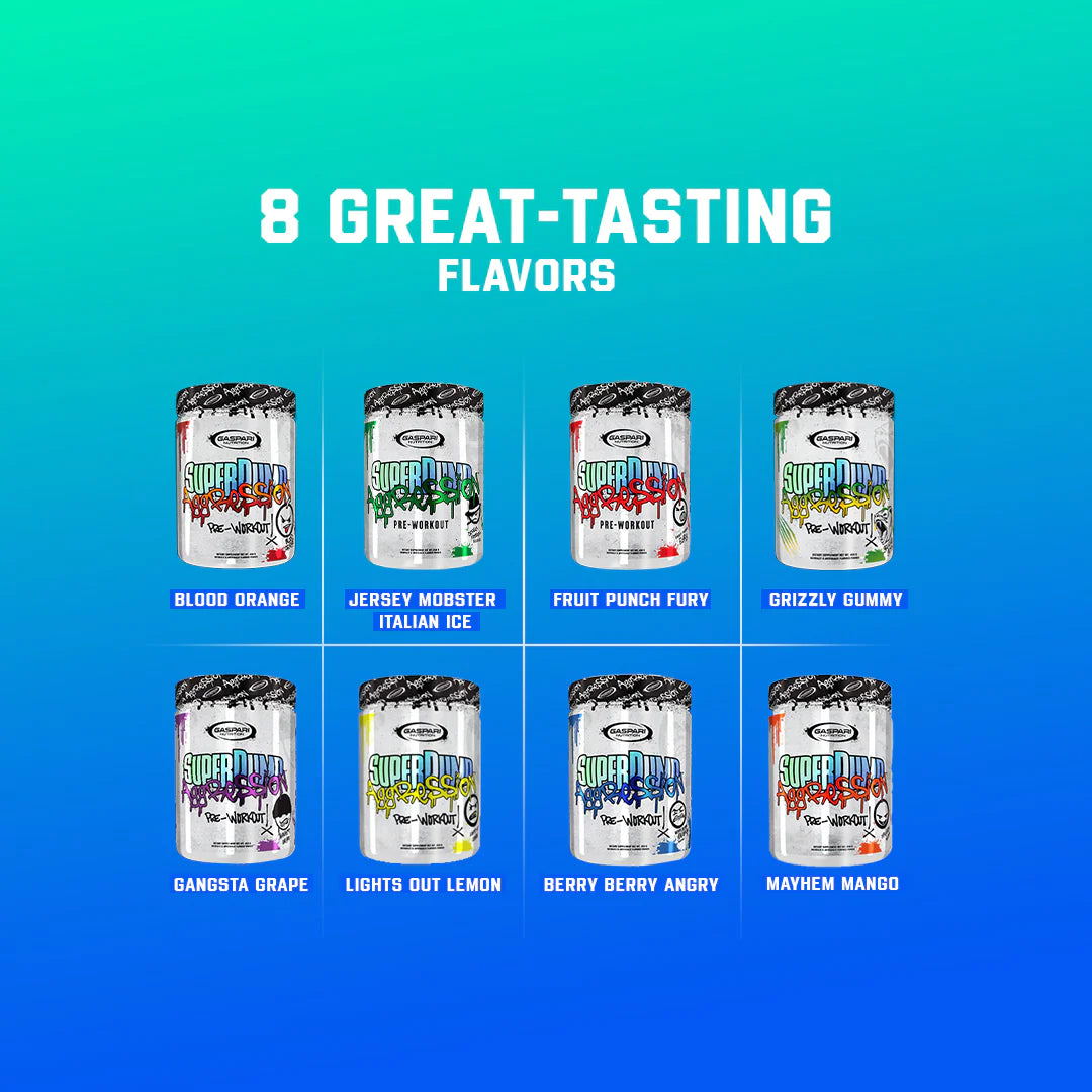 Gaspari Nutrition Super Pump Agression 40/20 Servicios