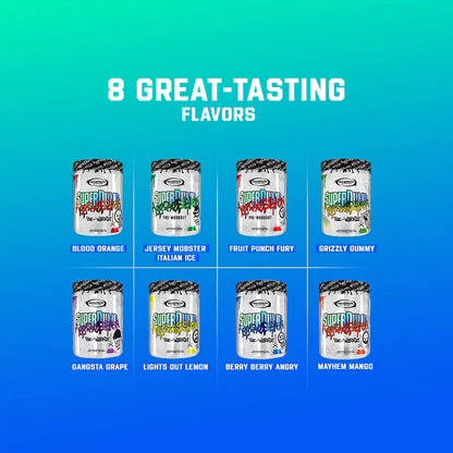 Gaspari Nutrition Super Pump Agression 40/20 Servicios