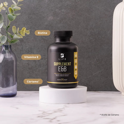 B Life Vitamina E & Biotina 200 Capsulas
